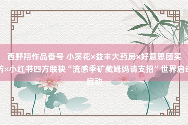 西野翔作品番号 小葵花×益丰大药房×好意思团买药×小红书四方联袂“流感季矿藏姆妈请支招”世界启动