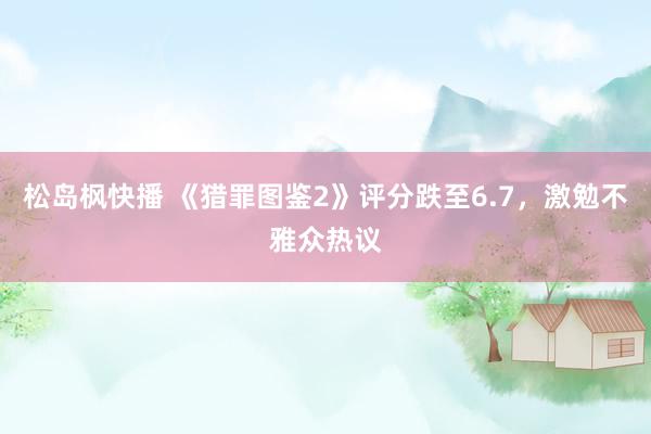 松岛枫快播 《猎罪图鉴2》评分跌至6.7，激勉不雅众热议