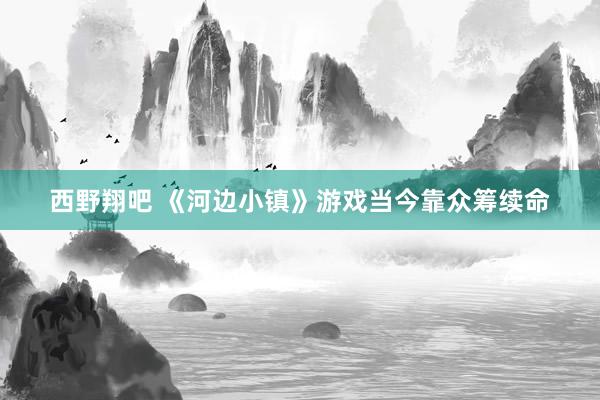 西野翔吧 《河边小镇》游戏当今靠众筹续命